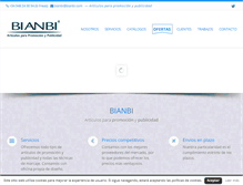 Tablet Screenshot of bianbi.es